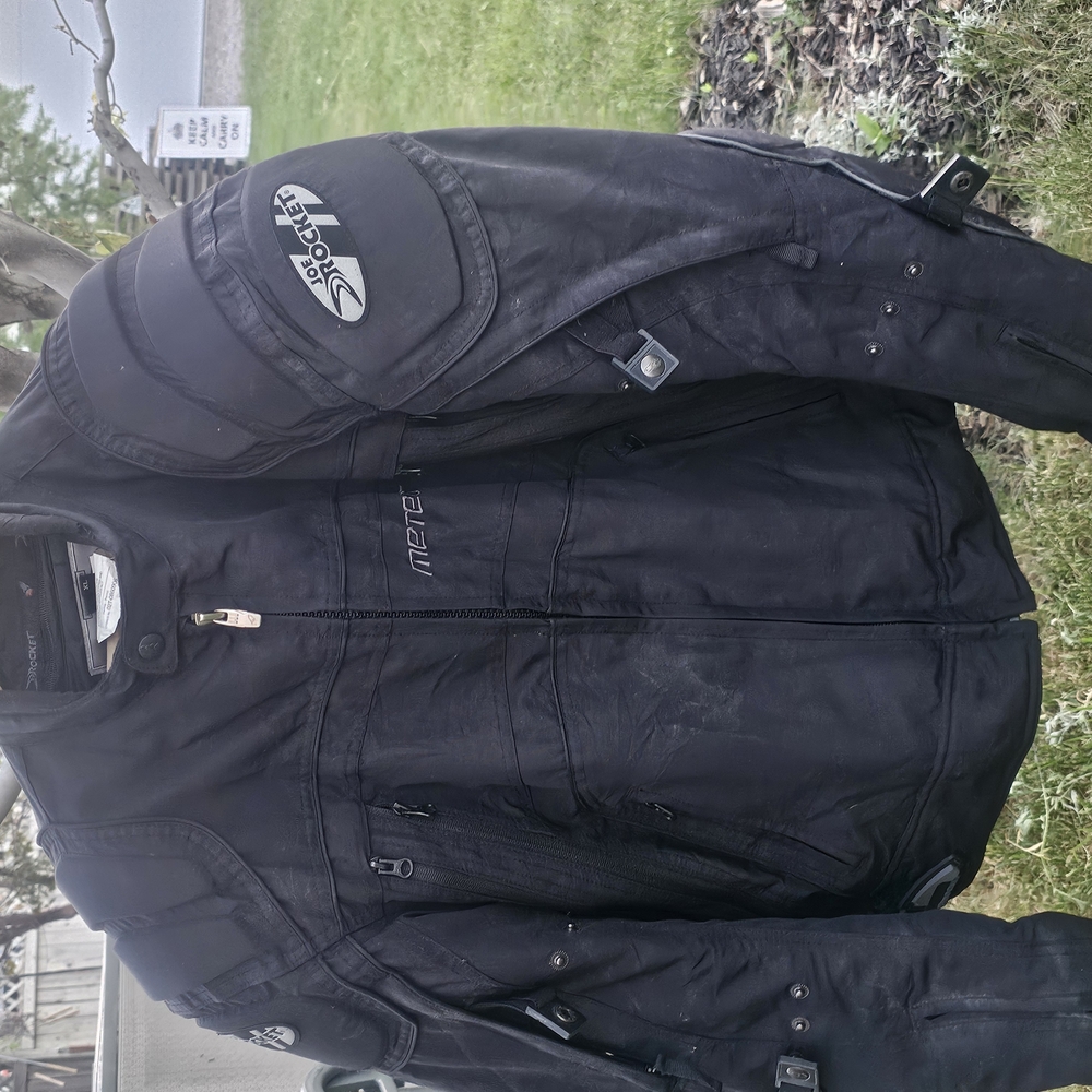 Joe Rocket XL Men's Black Performance Jacket with Matte Finish